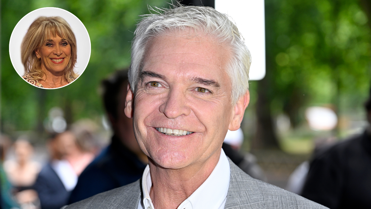 Carole Malone and Phillip Schofield