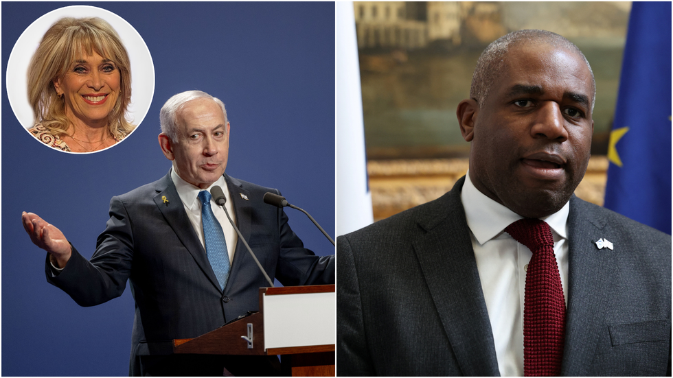 Carole Malone, Benjamin Netanyahu and David Lammy