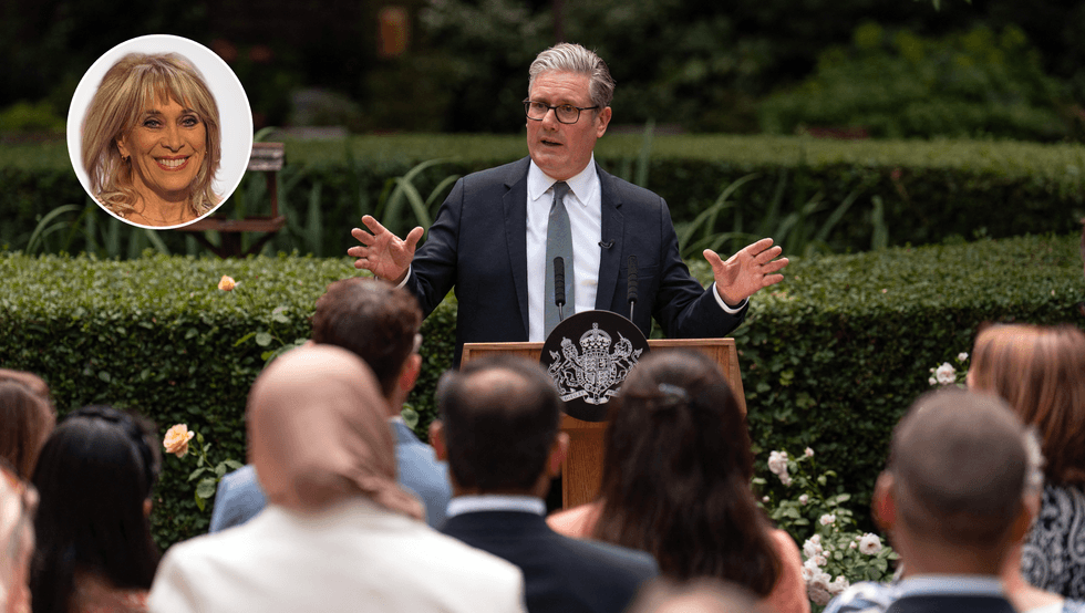 Carole Malone (left), Keir Starmer (middle)