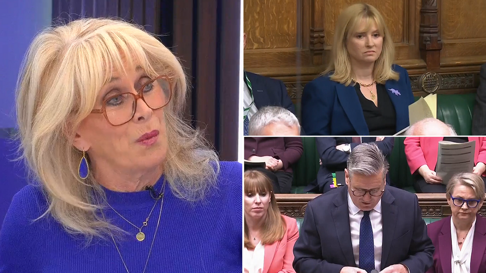 Carole Malone, Rosie Duffield and Keir Starmer