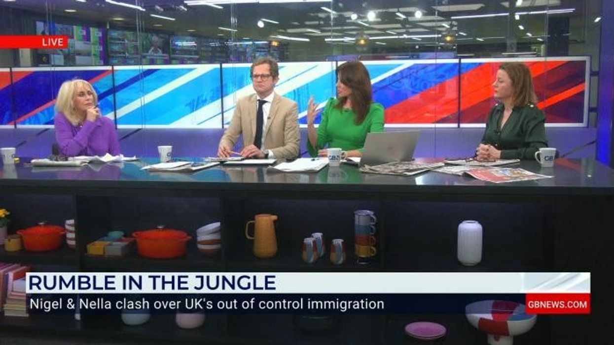 ‘Never read a newspaper!’ Carole Malone hits out as Nella Rose ‘unravels’ in frosty Farage clash