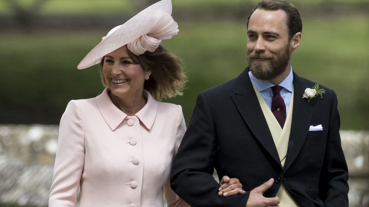 Carole Middleton and James Middleton