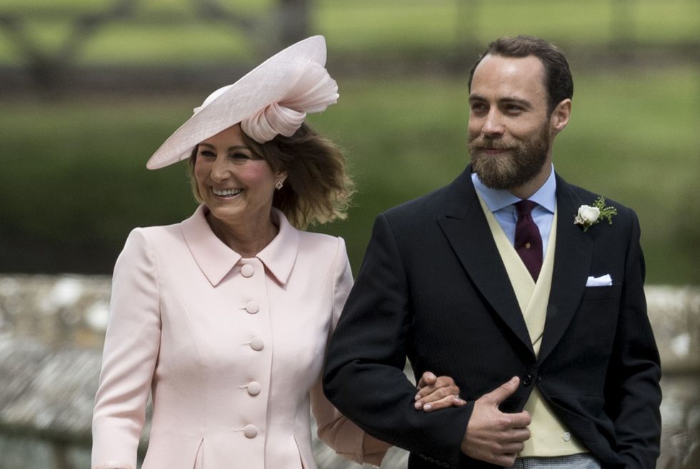 Carole Middleton and James Middleton