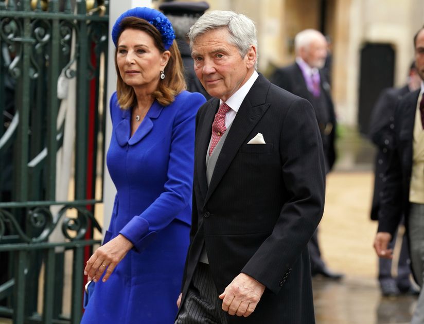 Carole Middleton and Michael Middleton