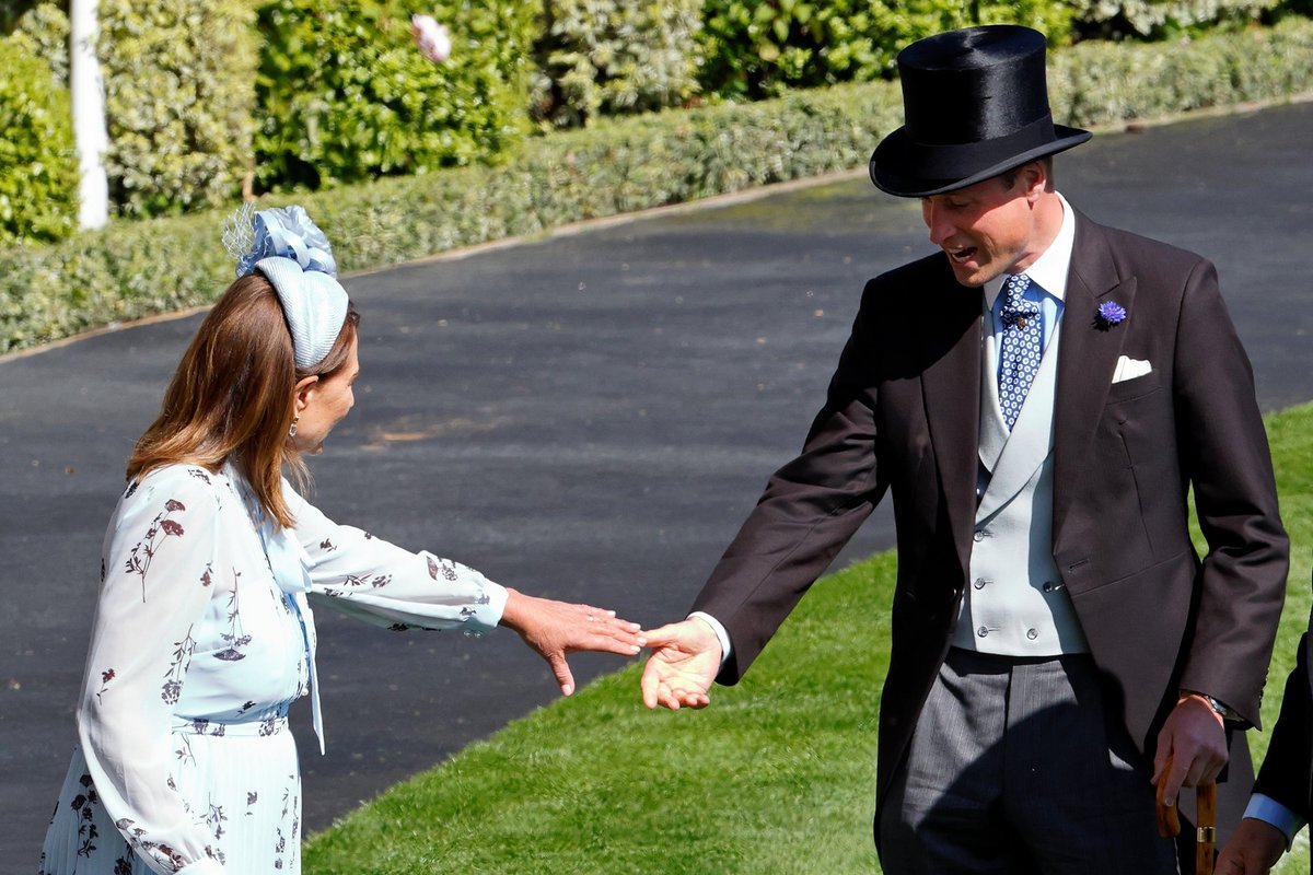 Carole Middleton and Prince William