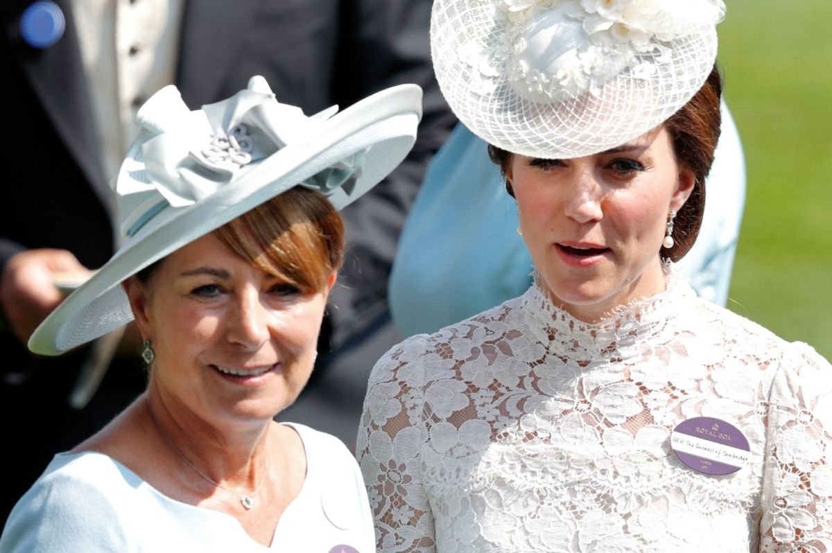 Carole Middleton and Princess Kate