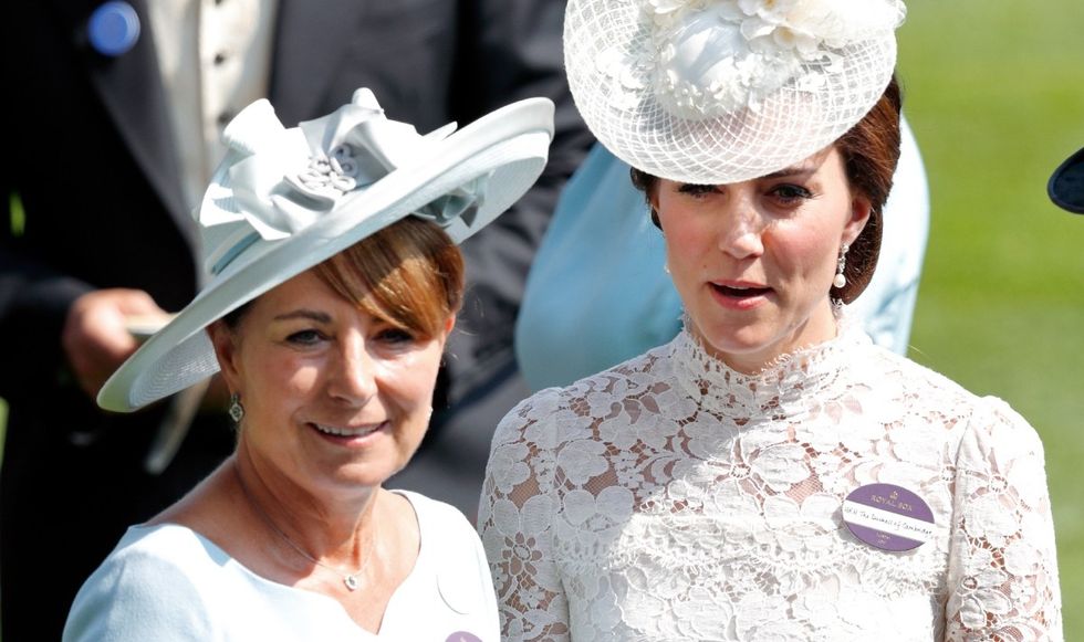 Carole Middleton and Princess Kate