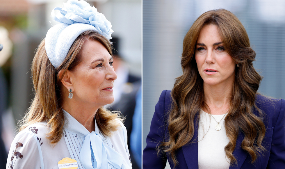Carole Middleton and Princess Kate