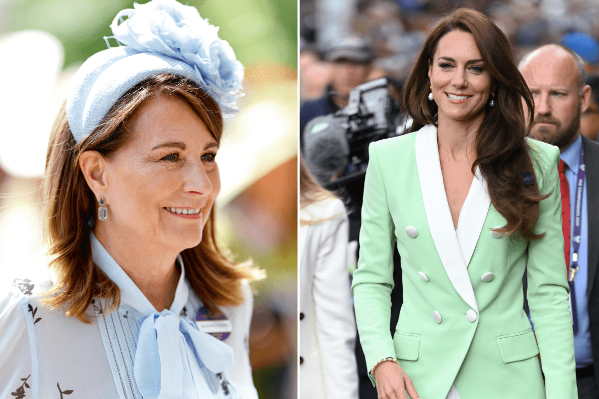 Carole Middleton and Princess Kate