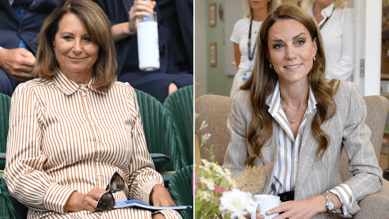 Carole Middleton and Princess Kate