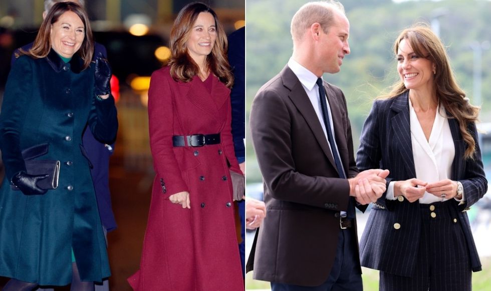 Carole Middleton, Pippa Middleton, Prince William, Kate Middleton