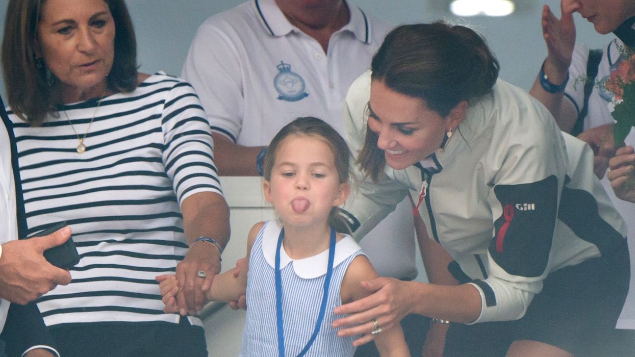 Carole Middleton, Princess Charlotte and Kate