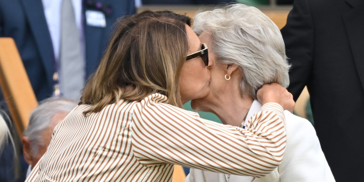 Senior royal greets Carole Middleton at Wimbledon in rare interaction