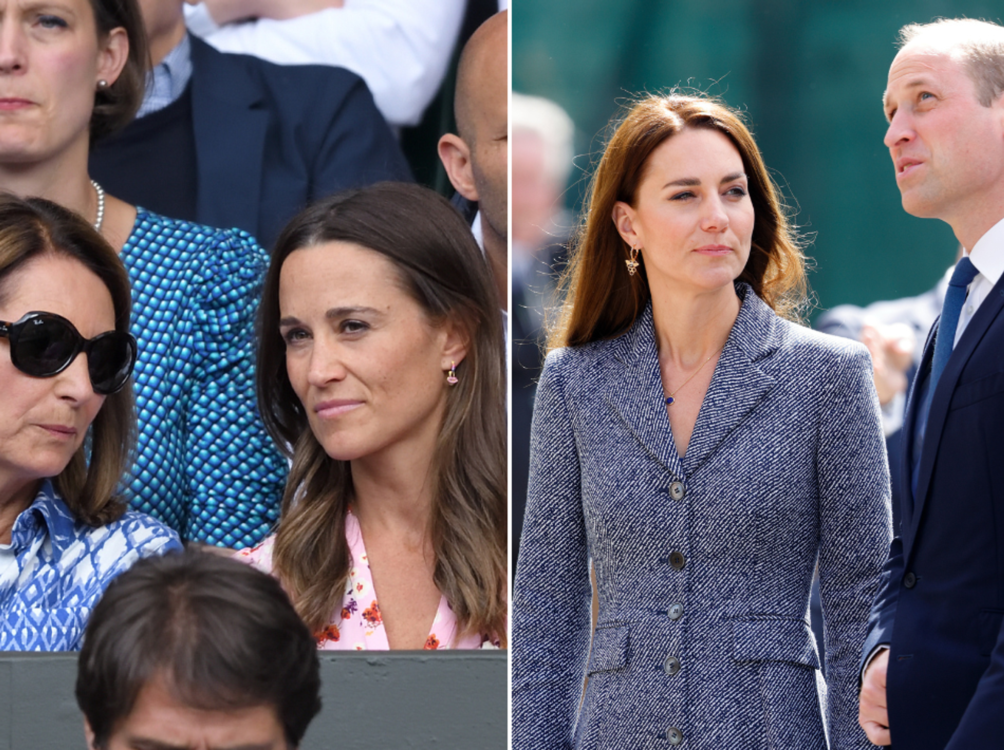 Carole, Pippa Middleton, Princess Kate and Prince William