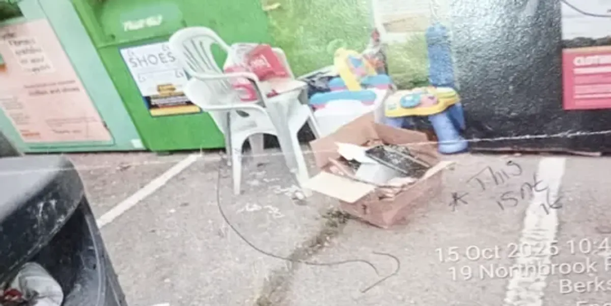 Reading news: Gran slapped with £600 fine after placing cardboard box next to overflowing recycling bin Reading news: Gran slapped with £600 fine after placing cardboard box next to overflowing recycling bin