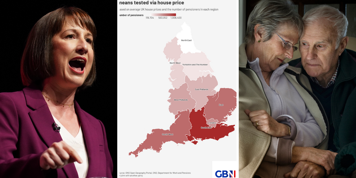 NextImg:MAPPED: Where homeowning pensioners will be hardest hit if Reeves carries out Australia-style pension plan