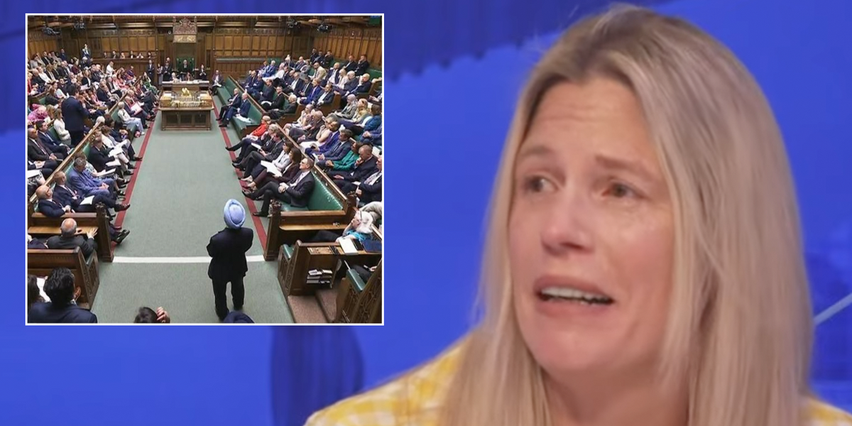 NextImg:GB News guest bursts into tears and says 'my heart is breaking' after historic assisted dying vote