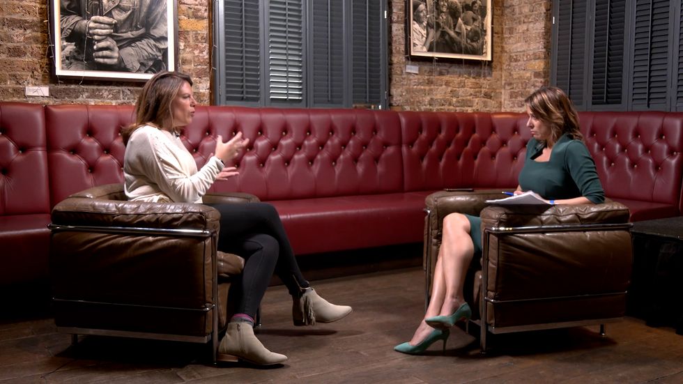 Caroline Nokes spoke to Gloria De Piero in an exclusive GB News interview about young people 'regularly' being subject to attacks in Westminster.