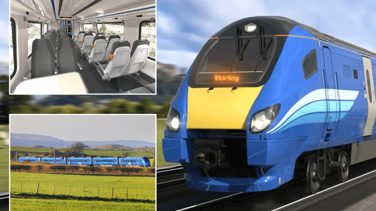 Carriage on Lumo train / Lumo train