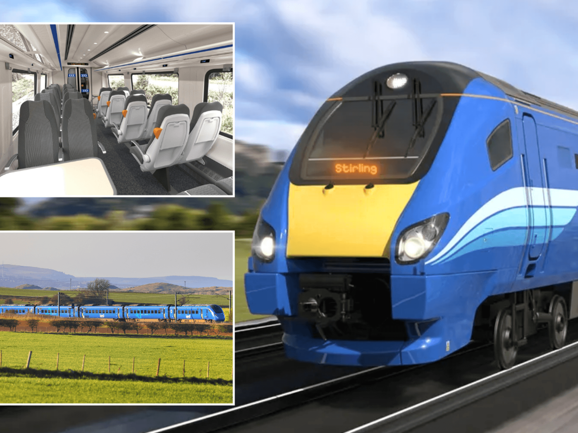 Carriage on Lumo train / Lumo train