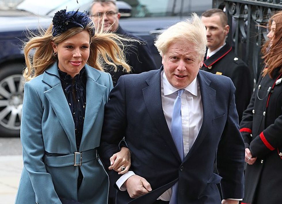 Carrie and Boris Johnson