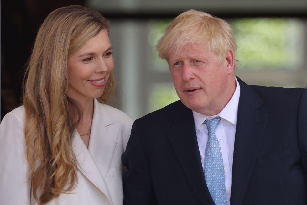 Carrie and Boris Johnson