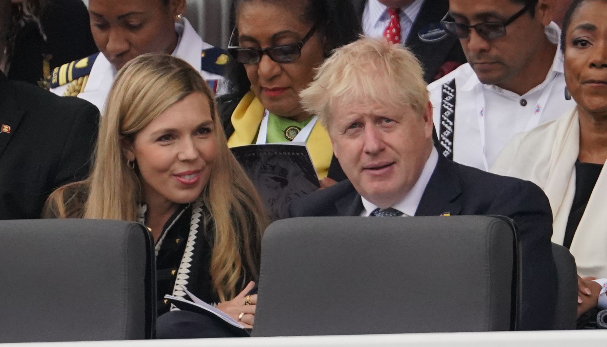 Carrie Johnson was in the public eye at events celebrating the Queen's Platinum Jubilee