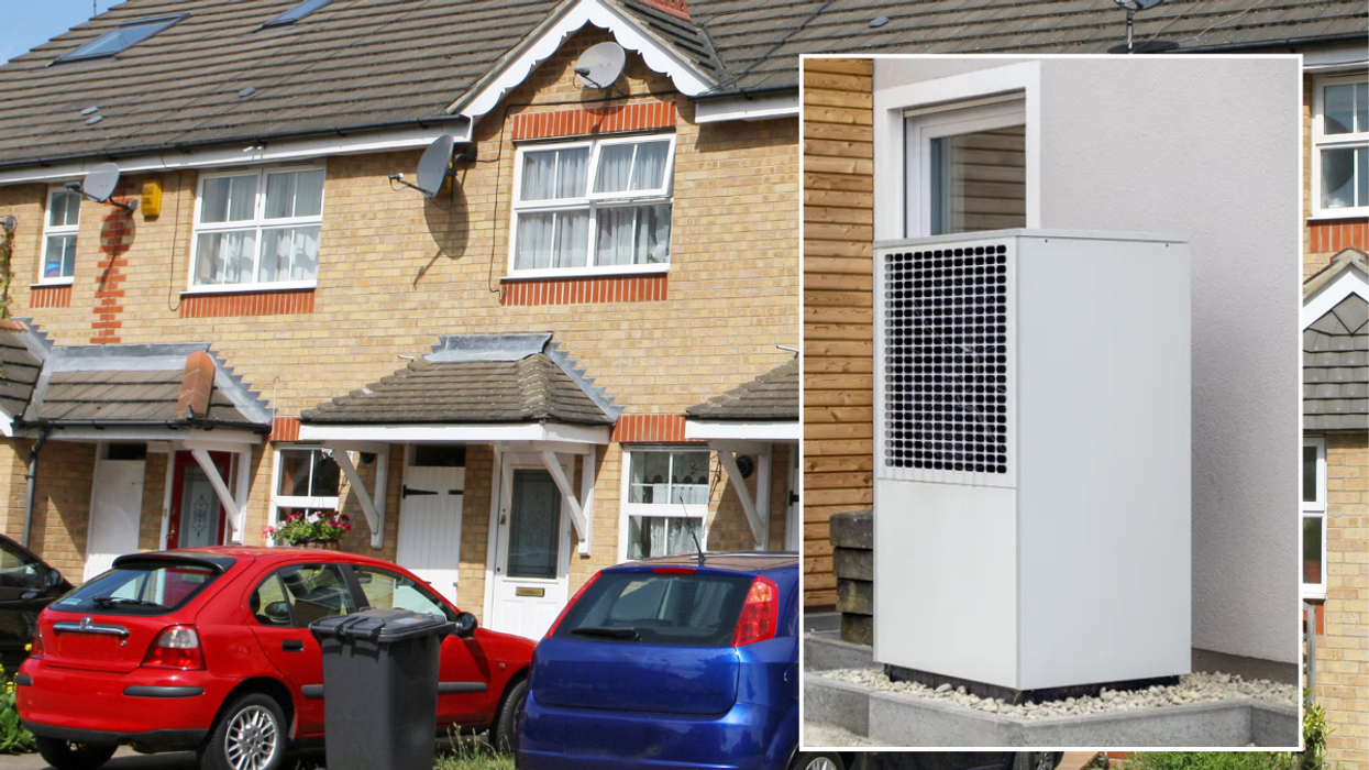 Cars in front drive / heat pump