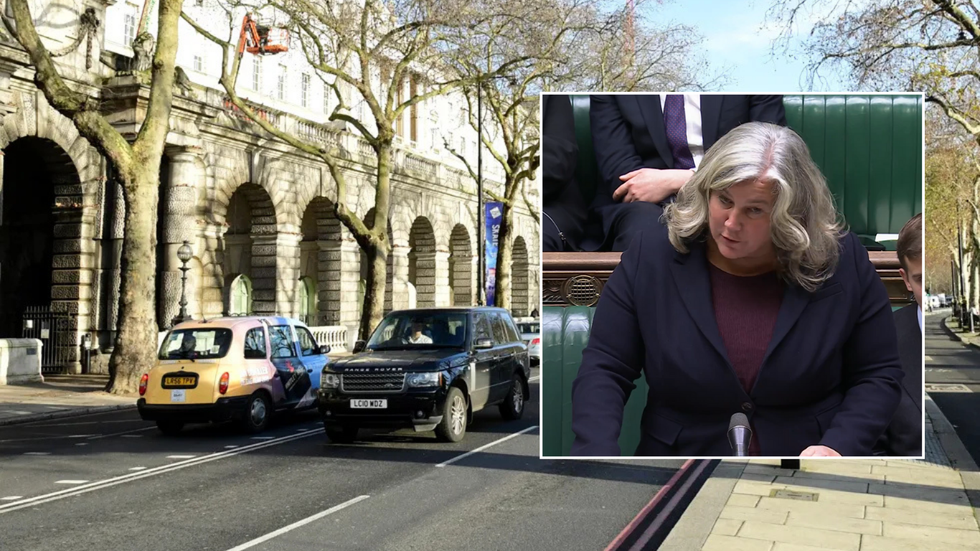 cars on road and Heidi Alexander