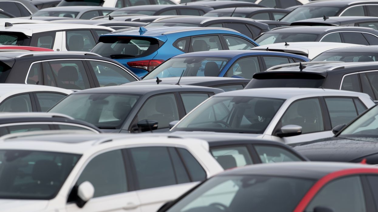 Cars parked