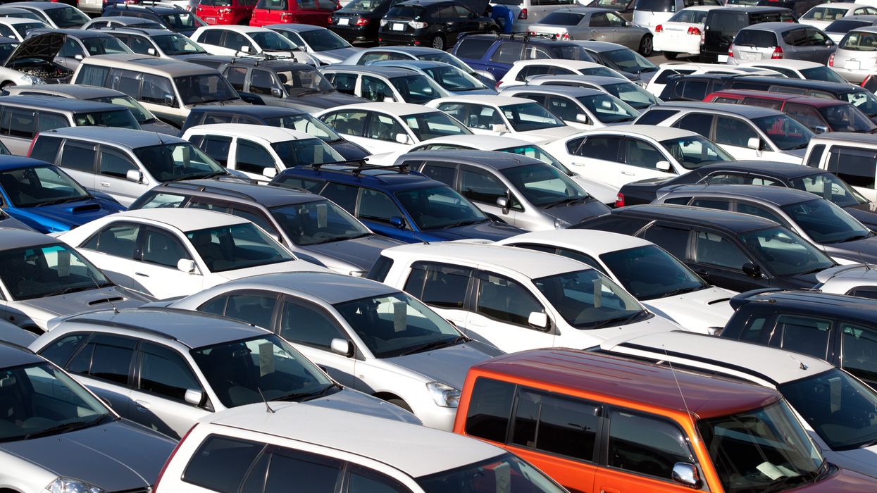 Cars parked