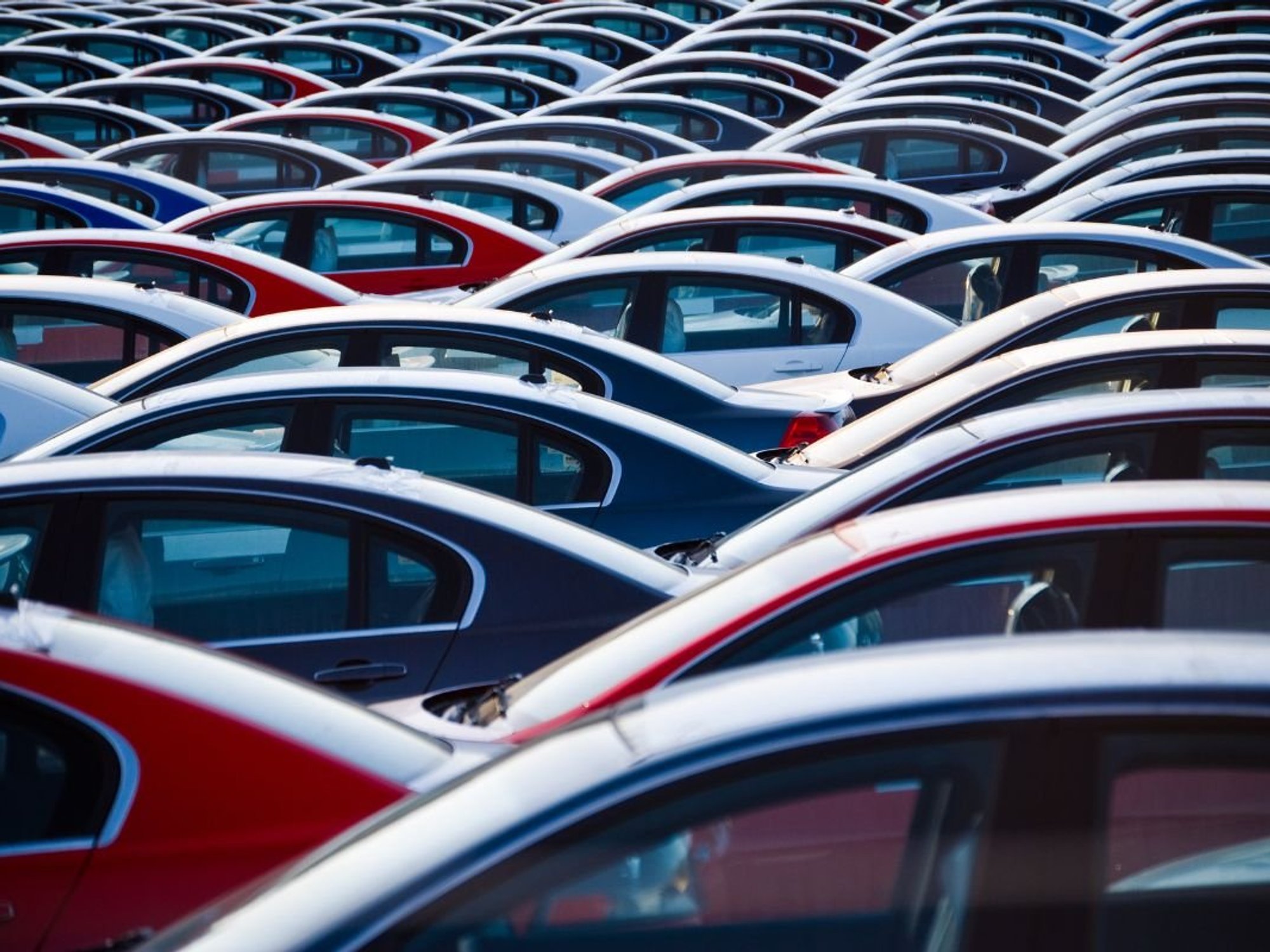 Cars parked