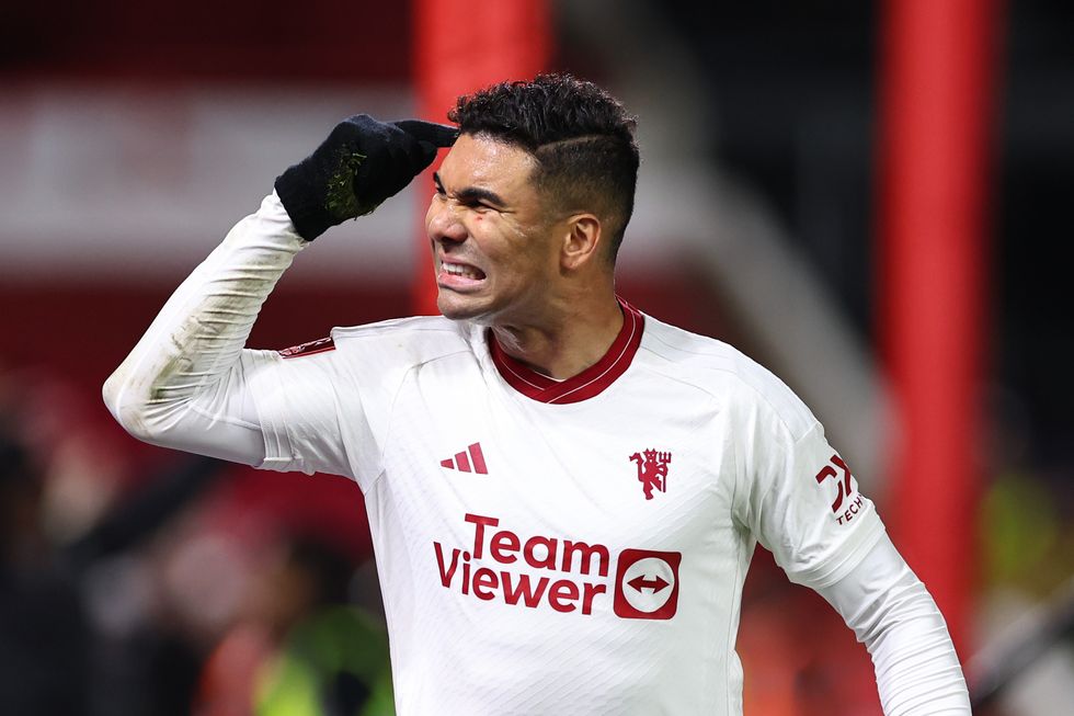 Casemiro Manchester United Nottingham Forest