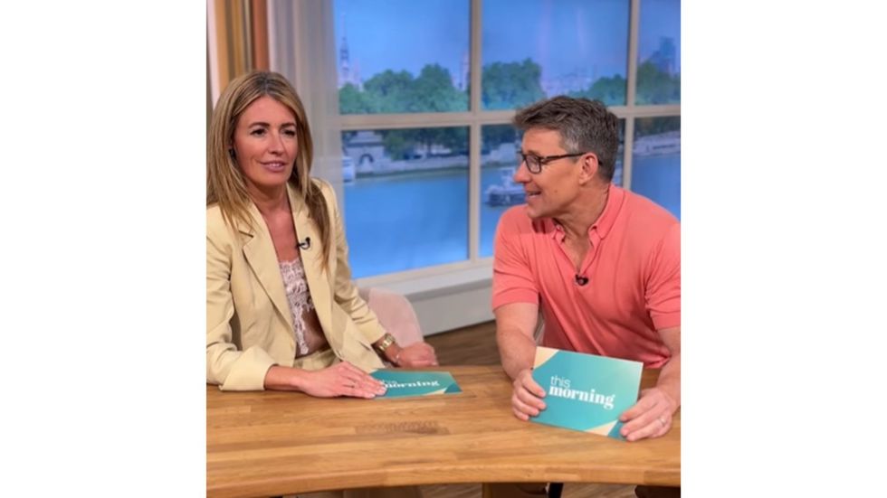 Cat Deeley and Ben Shepherd