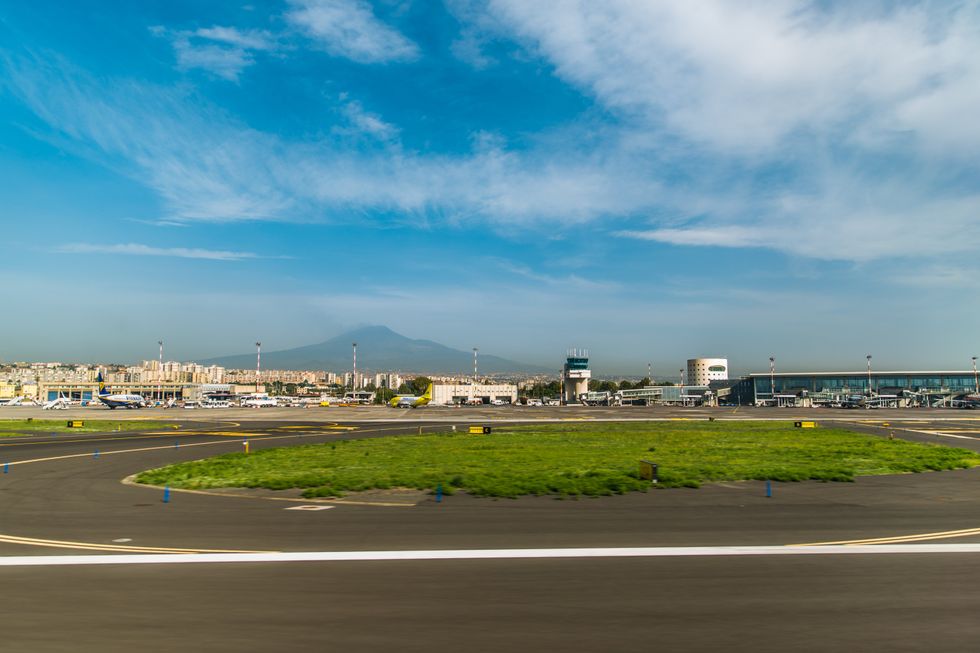 Catania Airport in Sicily