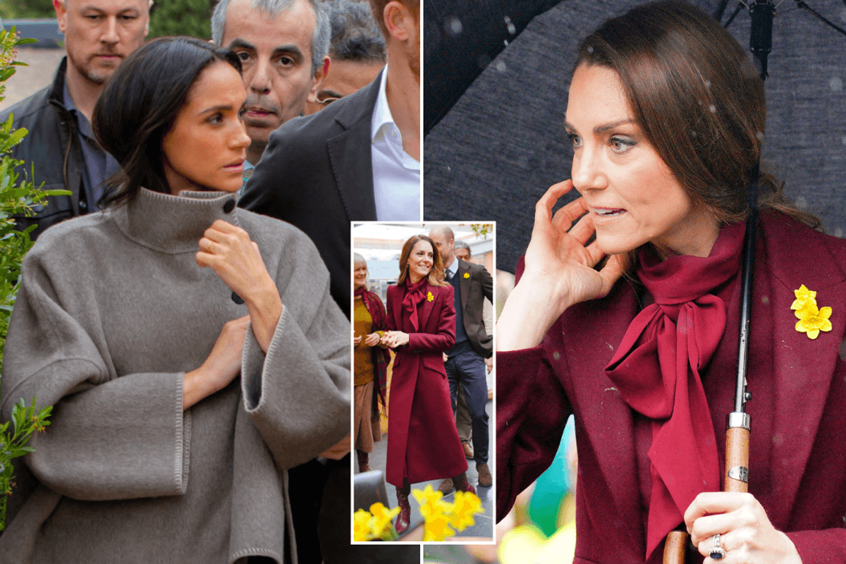 Catherine and Meghan Markle