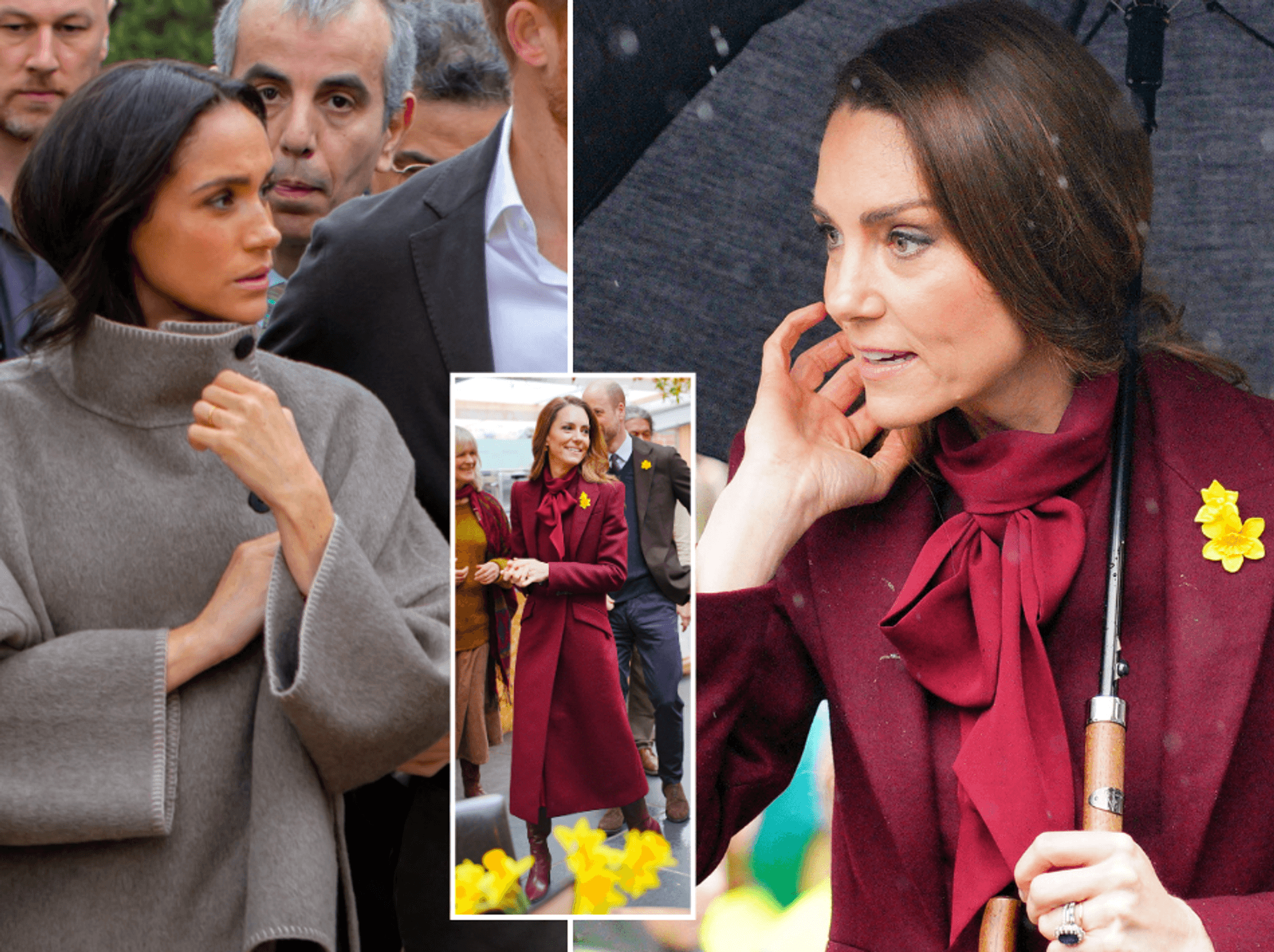 Catherine and Meghan Markle