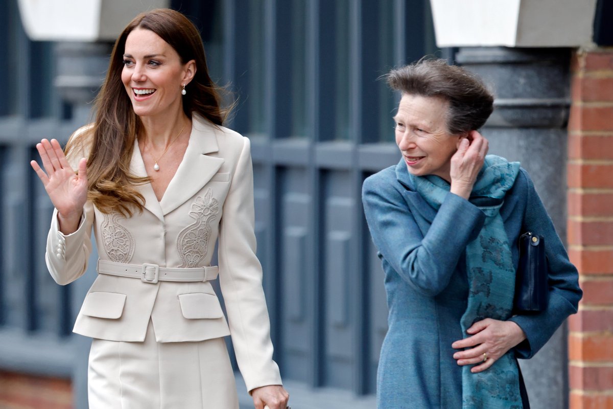 Catherine and Princess Anne