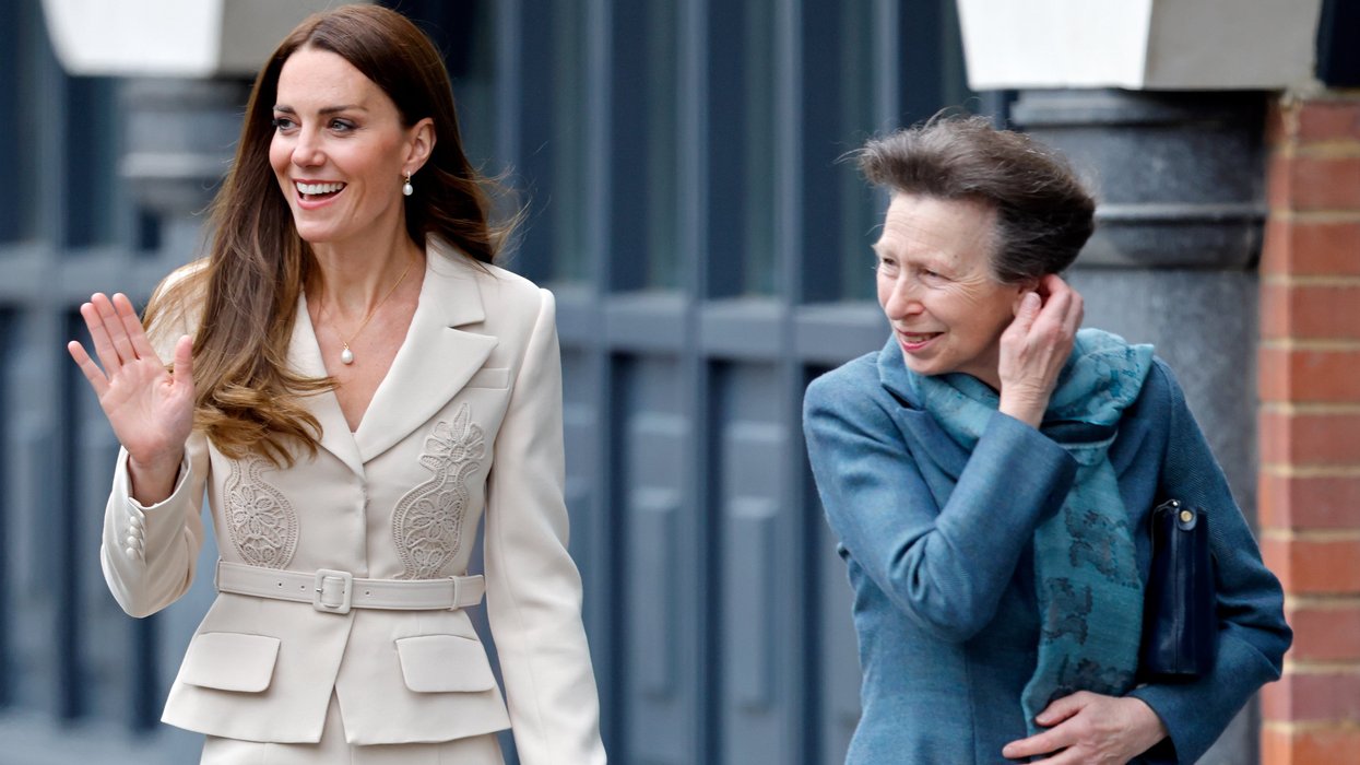 Catherine and Princess Anne