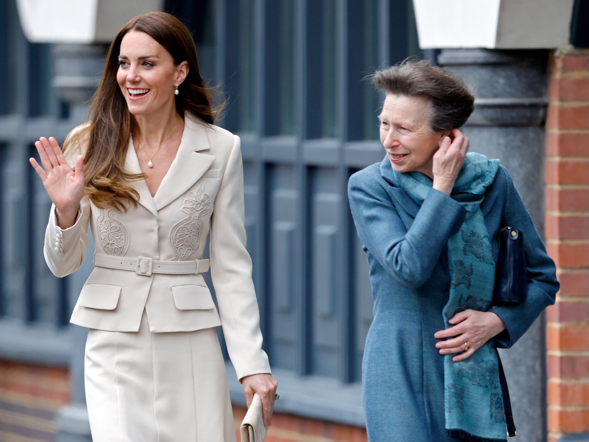 Catherine and Princess Anne