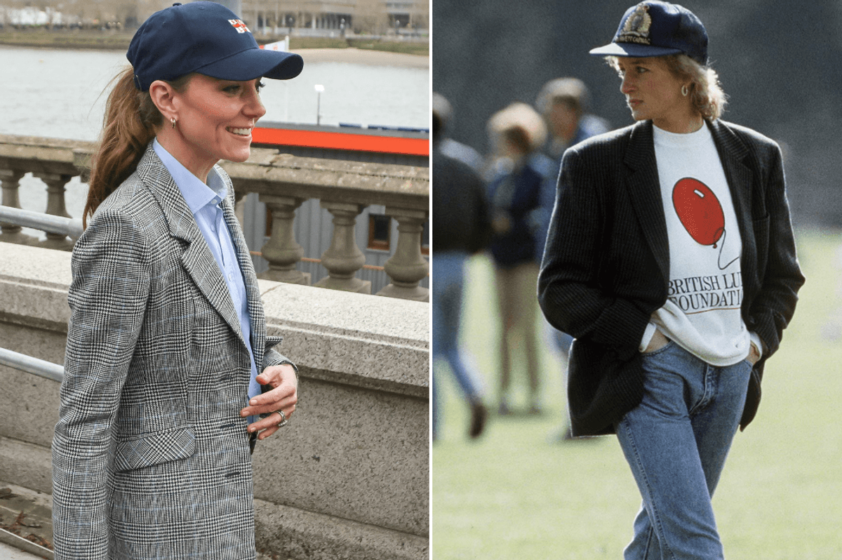 Catherine and Princess Diana