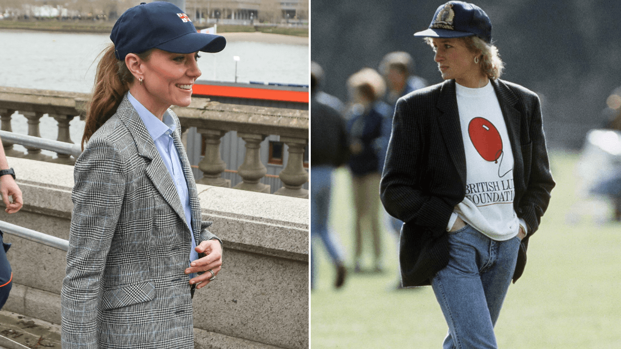 Catherine and Princess Diana