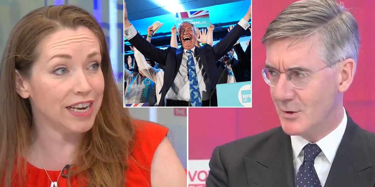 NextImg:Brexit row erupts as Jacob Rees-Mogg gives sarcastic response to Labour MP’s Nigel Farage claim