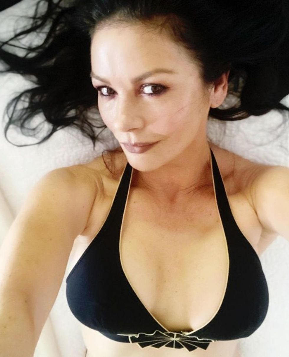 Catherine Zeta-Jones bikini