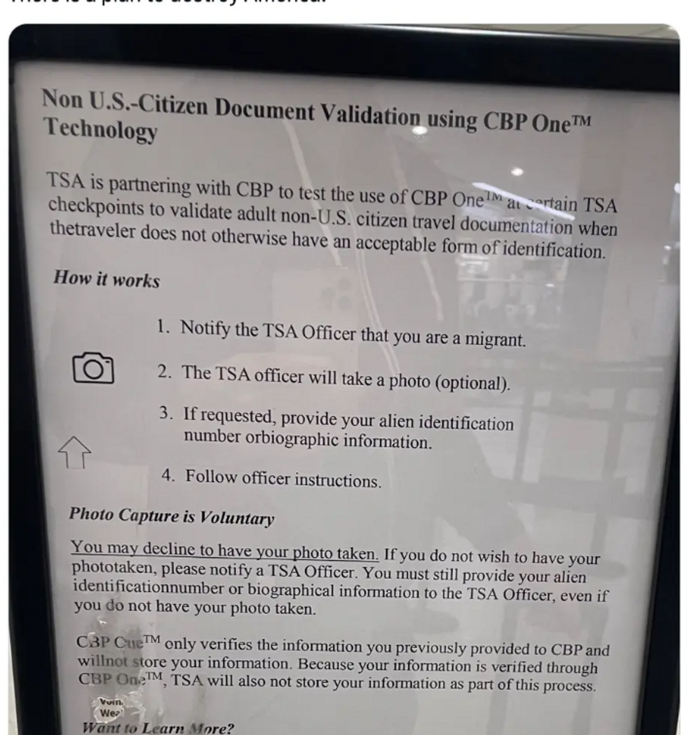 CBP sign