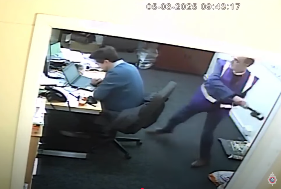 CCTV attack
