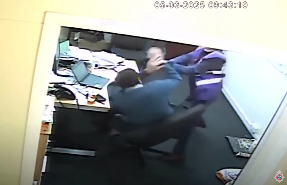 CCTV attack