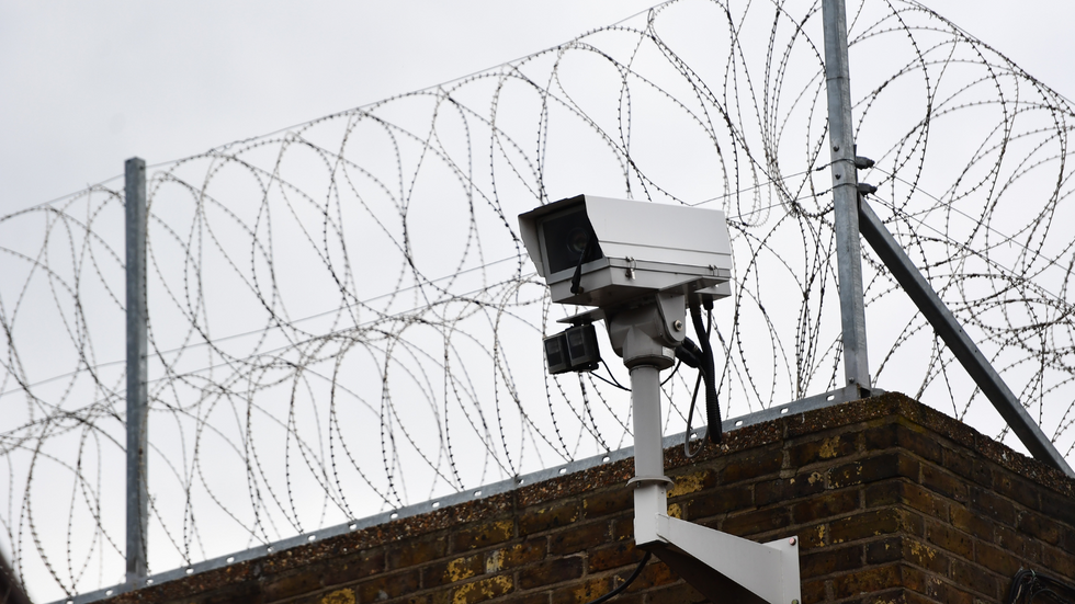 CCTV camera at prison