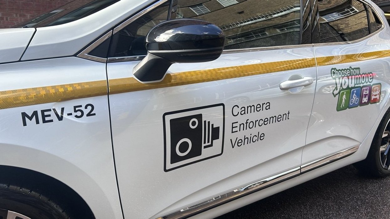 CCTV-fitted enforcement car