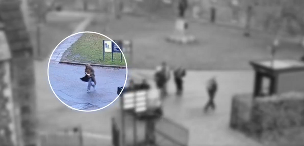 CCTV footage of Gaynor Lord